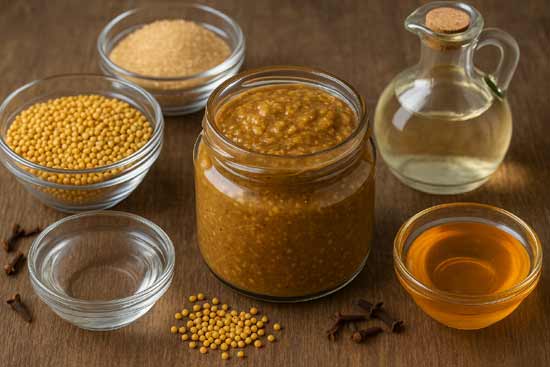 Süßer Senf Rezept